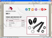 Ror Meritor CVA 2.0 electronic spare parts catalogue Arvin Meritor, service manuals, repair manuals, cross reference, byuers guide, part enquiry and other technical publications