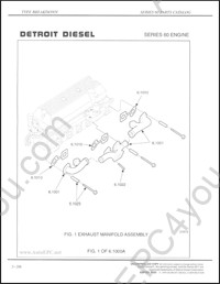 Detroit Diesel Series 60 electronic spare parts catalogue Detroit Diesel 60