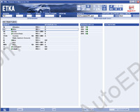 Seat ETKA 7.1 electronic spare parts and accessories catalogue, presented all models Seat cars