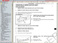 Toyota Avensis Verso / Picnic Service Manul 05/2001-->08/2005), repair manual, service manual, workshop manual, maintenance, electrical wiring diagrams, body repair manual Toyota Avensis Verso/Picnic