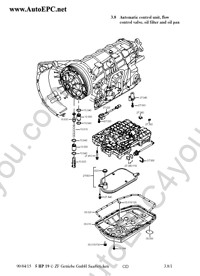 ZF 5HP19, ZF 5HP19 FL/A Automatic Transmission Service Manual, Repair Manual.