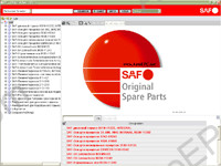 SAF TIS original spare parts catalogue