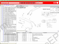 SAF TIS original spare parts catalogue: trailer axles, saf-sk steering axles, saf disk brake axle generation, saf air suspension, saf parabolic & leaf spring suspensions