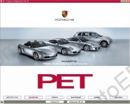 Electronic spare parts catalogue Porsche PET