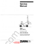 Clark Forklift Trucks Service Manuals 2017 service manual, maintenance, wiring diagram, hydraulic diagram Clark Forklift truck