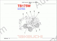 Takeuchi Spare Parts Catalog spare parts catalog for Takeuchi Excavators (Compact Excavator, Mini Excavator, Hydraulic Excavator), PDF