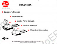 Toyota BT Prime-Mover Class 3 Parts and Service Manual spare parts catalog, parts manual, service manual BT