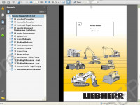 Liebherr LR611 - 641 Crawler Loader Service Manual workshop service manual Liebherr LR611-641 series 1, electrical wiring diagram, hydraulic diagram, operator's manual crawler loader's