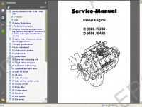 Liebherr Diesel Engines D9306/9308, D9406/9408 Service Manual workshop service manual Liebherr Diesel Engine D9306/9308, D9406/9408, repair manual, assembly, disassembly, specifications