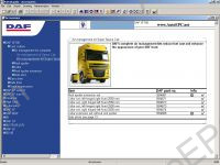 Daf Truck spare parts catalogue