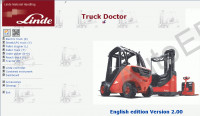 Linde Truck Doctor 2.0.12 diagnostic software, Electrical Wiring diagrams, presented all models Linde Forklift Trucks