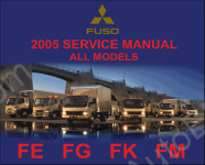 Mitsubishi Fuso FE, FG, FK, FM series Repair Manual