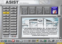 Nissan, Infiniti ASIST ESM electronic service manual, repair manuals Nissan, Infiniti, electrical wiring diagrams, body repair manuals