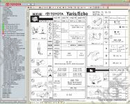 Toyota Yaris / Echo 1999-2005 Service Manual 1999-2004, repair manual Toyota Yaris, Echo service manual, maintenance, electrical wiring diagrams, body repair manual