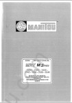 Manitou Forklift spare parts catalogue, repair manuals, maintenance, service manuals