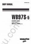 Komatsu Backhoe Loader WB97S-5 Shop manual for Komatsu Backhoe Loader WB97S-5