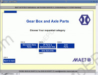 Maet Gear boxes & Axle parts, Engine, Aluminium Gear boxes.