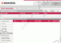 Nissan Diesel UD-SMART spare parts catalog for Asia Market of Nissan Diesel UD