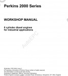 Perkins Engine 2000 repair manual for Perkins Engine 2000