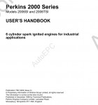 Perkins Engine 2000 repair manual for Perkins Engine 2000
