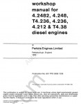 Perkins Engine 4.236 Perkins Service Manual 4.236, 4.248, 4.212, T4.38