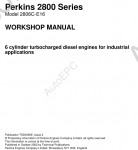 Perkins Engine 2800 repair manual for Perkins Engine 2800