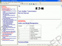 Eaton transmissions service manuals.