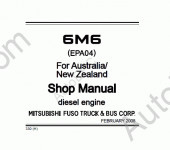 FUSO Engine 6M6 (EPA04) service manual for FUSO 6M6 (EPA04) Engine