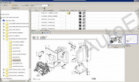 Terex Mobile Excavators TW 170 electronic spare parts identification catalogs