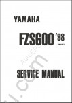 Yamaha FZS 600 1998-2002 repair manual