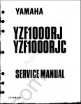 Yamaha YZF600RJ repair manual for Yamaha YZF600RJ
