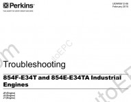Perkins Engine 854E, 854F Service manual for Perkins diesel engine 854E, 854F