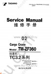 Tadano Cargo Cranes TM-ZF360-21 Tadano Cargo Cranes TM-ZF360-21 service manual
