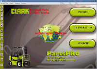 Clark ForkLift 2017 (PartsPro) The electronic spare parts catalogue for Clark forklifts. Workshop service repair manuals and wiring diagrams.