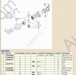Fermec Terex 820/860/970/TX760/TX860/TX870 spare parts catalogs for Terex loaders backhoes, series 820, 860, 970, TX760, TX860, TX870, PDF.