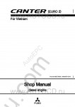FUSO Canter (EURO 2) FE73, FE84, FE85, Engines 4D34T4, 4D34T5, For Vietnam service manual for FUSO Canter FE73, FE84, FE85 (EURO 2), 4D34T4, 4D34T5 Engine, For Vietnam