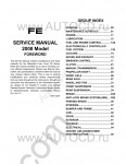 FUSO Canter FE84D, Engine 4M50T7, For Mexico, 2008 Model service manual for FUSO Canter FE84D, Engine 4M50T7, for Mexico
