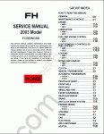 FUSO USA - 2002-2004 Service Manual Canter FE/FG, FH, FK/FM service manual for MITSUBISHI FUSO - FE, FG, FH, FK, FM series, 2002-2004MY, PDF