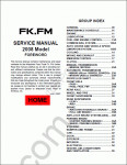 FUSO USA - 2008 Service Manual Canter FE/FG, FK/FM service manual for FUSO - FE, FG, FK, FM series, 2008 MY, PDF