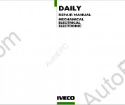 Iveco Daily The description of technology of repair and service, diagnostics, bodywork and other repair information.