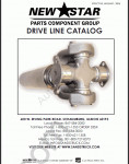 New Star Parts Component Group spare parts catalog for buses and trucks - air & hydraulic, chassis, drive line, drive train, power steering, PTO & hydraulic components, replacements parts for Freightliner Trucks, replacements parts for International Trucks, military trucks and trailer 