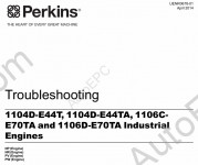 Perkins Engine 1104D Workshop Manual, Schematic and Operation and Maintenance Manual Perkins 1104D Industrial Engine