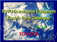 Toyota Industrial Equipment 2016 (ver 1.99) catalogue of details and accessories for the Toyota Fork Lifts, Toyota Lift Trucks and other warehouse and industrial equipment.