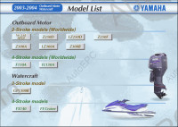 Yamaha Outboard Motors & Watercraft Repair 2003-2004 Outboard Motors & Watercrafts Repair information.
