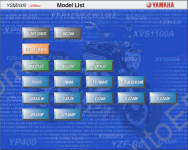 Yamaha Repair Manuals 2005 Moto motorcycles repair manuals - FZ6-S, FZ6-N, YZF-R6, XVS650A, TDM900/A, XT660R/X, XP500/A. YBR125ED, XG250, DT125RE/X, NXC125, VP300, YP400, PW50, PW80, TT-R90/E, TT-R125/E/LW/LWE, YZ85/LW, YZ125, YZ250, YZ250F, YZ450F, WR250F, WR450F. FZS1000, YZF-F1, BT11