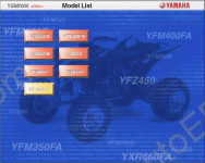 Yamaha Repair Manuals 2005 ATV ATV 2005 repair manuals - YFM50, YFM80W, YFM125, YFS200, YFM250B, YFM350, YFM350A, YFM350FA, YFZ350, YFM400FA, YFM400FW, YFM450FA, YFZ450, YFM660F, YFM660R, YXR660FA