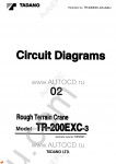 Tadano Rough Terrain Crane TR-200EXC-3 Service Manual and Circuit Diagrams for Tadano Rough Terrain Crane TR-200EXC-3