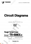 Tadano Rough Terrain Crane TR-400EX-3 Service Manual and Circuit Diagrams for Tadano Rough Terrain Crane TR-400EX-3