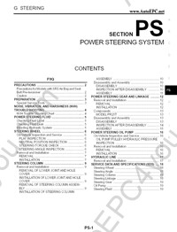 Nissan Primera P12 service manual, repair manual, workshop manual