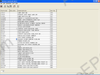 Spare parts catalogue Nissan